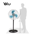 thumbnail image 3 of Ventilador 3 en 1 OLU Pedestal Piso y Pared 18 3 Aspas de Metal 3 Velocidades, 3 of 3