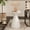 Spotted White, variant on COSIEST Outdoor Side Table Mushroom Shaped Round White Concrete Accent Table