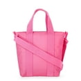 thumbnail image 2 of No Boundaries Women's Beach Insulated Mini Tote Bag, Pink, 2 of 6
