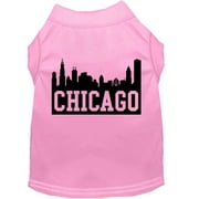 Pet Dog Cat Shirt Screen Printed, "Chicago Skyline"