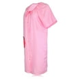 thumbnail image 6 of JEFFRICO House Dresses for Women with Pockets - Lightweight Breathable Short Sleeve Muumuu & Nightgowns - Snap Front Housecoat and Dusters for Women, 6 of 7
