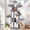 Light Gray, variant on Globlazer 80'' Multi-Level Large Cat Tree Tower for Large Cats with 2 Condos, 2 Hammocks, 3 Perches & Sisal Scratching Posts, Dark Grey