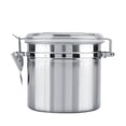 thumbnail image 1 of Coffee Container Stainless Steel Coffee Container Vacuum Sealed Storage Jar for Sugar Tea Bean(M), 1 of 8