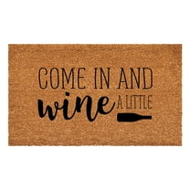 Calloway Mills Wine A Little Doormat, 17" x 29"