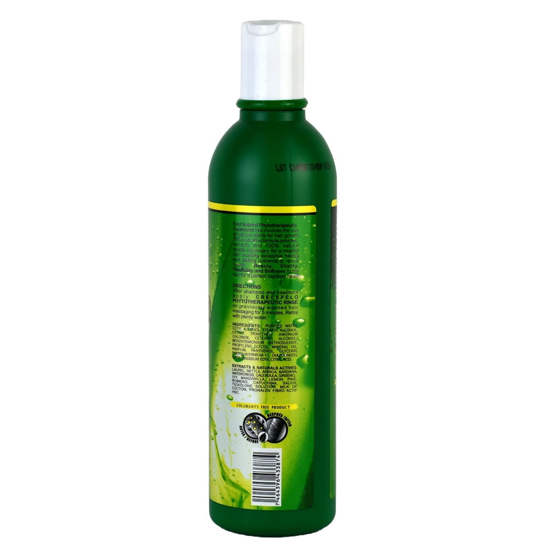 (2 pack) Crece Pelo Natural Phitoterapeutic Conditioner/Rinse, 12.5 oz