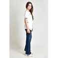 thumbnail image 2 of Blusa asimetrica con botones Roman Fashion /Tallas Extras, 5124 (Blanco) blanco M, 2 of 5