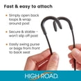 thumbnail image 3 of Ganchos irrompibles para bolsas de coche High Road, para bolsas pesadas, 18 kg, 3 of 5