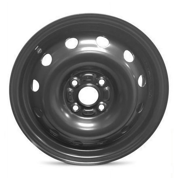 Wheel Rim for 2000-2006 Hyundai Accent 14x5 in Painted Steel Rim Direct Fit
