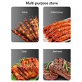 thumbnail image 4 of Estufa De Barbacoa, Parrilla De Barbacoa, Estufa De Carbón, Aluminio, Acero Inoxidable Para Acampar, 4 of 7