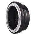 thumbnail image 1 of Graflsoa Adaptateur d'Objectif FD-FX pour Canon FD vers Fujifilm X Mount, Mise au Point Manuelle & Exposition, Mise au Point Infini, Construction en Alliage d'Aluminium & Laiton, Finition Noire, Compatible avec X-T1/2/10/20, 1 of 6