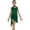 Green, variant on TTAO Girls Floral Lace Dance Dress Kids Sleeveless Irregular Lyrical Ballet Leotard Dress Ballet Dancewear Royal Blue 6