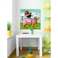 thumbnail image 3 of "Tom's Herculean Task" Painting Print on Wrapped Canvas, 3 of 5