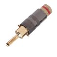 thumbnail image 3 of Enchufe De Altavoz 2/4x Conector de cable de audio de altavoz HIFI con conector banana chapado en oro para amplificador Tmvgtek Para estrenar, 3 of 5