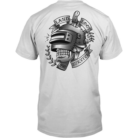 PUBG Tattoo Gamer Adult T-Shirt