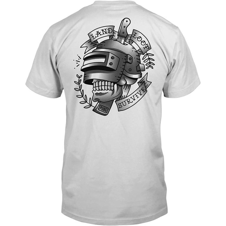 PUBG Tattoo Gamer Adult T-Shirt - Walmart.com