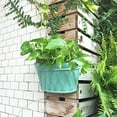 thumbnail image 3 of Mr.Garden 12 Inch Plastic Wall Mounted Planter, 1pack (Green), 3 of 4