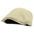 thumbnail image 4 of Go Bananas Embroidered Big Size Men's Linen Ivy Cap - Khaki 2XL-3XL, 4 of 5