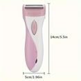 thumbnail image 2 of MesaSe Rasoir Électrique pour Femmes - Rasoir Électrique USB pour Femme, Rasoir Épilateur pour Dames, Rasoir à Grille Polyvalent avec Lame en Acier Inoxydable, Chargement USB, Batterie au Lithium Rechargeable, Convient, 2 of 7