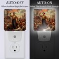 thumbnail image 2 of Labor LED Square Night Light - Compact and Energy Efficient Illumination for Bedrooms and Bathrooms - Plug-in Wall Lamp with Auto Sensor, 2 of 6