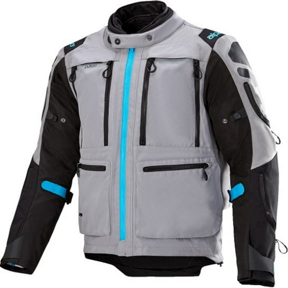Alpinestars Ardent Men's Street Motorcycle Jackets - Gray/Black/Blue / Small