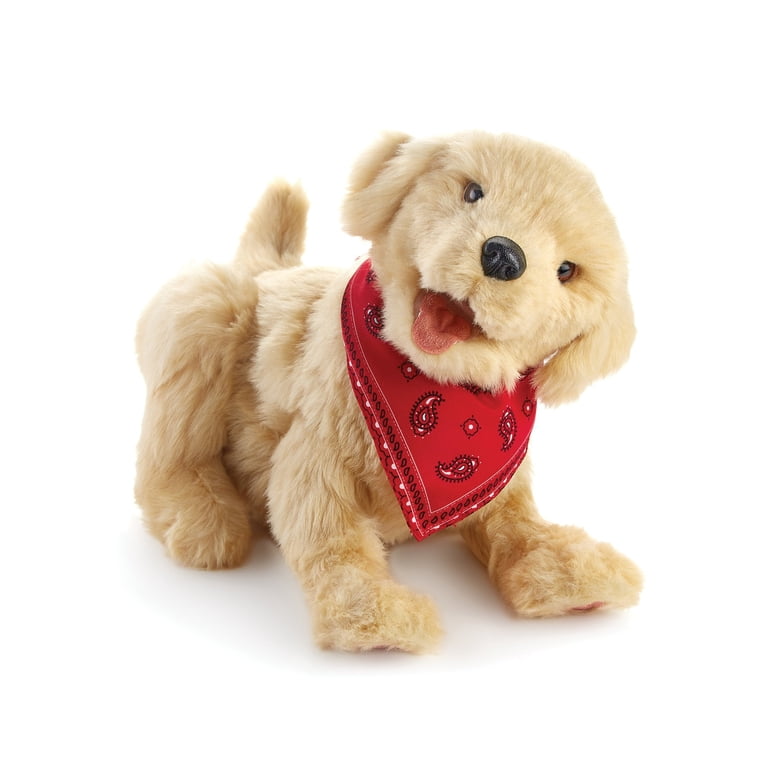 Joy For All Companion Pets Golden Pup - Lifelike Talking Toy with