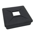 thumbnail image 2 of 4" Square Rubber Bumper Plug End Cap Cover RV Camper Trailer - 2 Pack, 2 of 3