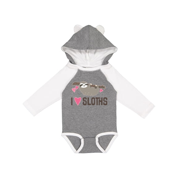 Inktastic Sloth Lover Rain Forest Girls Long Sleeve Baby Bodysuit