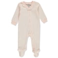 thumbnail image 4 of Carter's Baby Girls' 2-Pack Footed Coveralls - ivory, 3 months (Newborn), 4 of 4