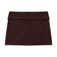 thumbnail image 4 of Fashion Bodycon Skirt Stretchy Tight Fitted Solid Color Clubwear Party Casual Short Skirt Women's Athletic Skirts M, 4 of 4