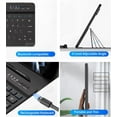 thumbnail image 3 of for Samsung Galaxy Z Fold 7 6 5 4 3 Shockproof Case With Keyboard and Mouse, Portable Bluetooth Keyboard with Leather Case and Capacitive Pen, 4 in 1 Set for Z Fold7 6 5 4 3 Accessories,Black, 3 of 7