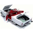thumbnail image 3 of Autoworld AMM1089 1 by 18 Scale Diecast 1957 Ford Thunderbird Convertible White 2016 Christmas Edition Issue3 to & Numbered Chassis Model Car, 1002 Piece, 3 of 4