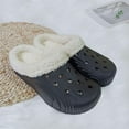 thumbnail image 2 of Unisex-Adult Classic Lined Clog, Slip On Warm House Slippers Winter Garden Shoes, Indoor Outdoor Furry Platform Clogs for Men and Women, 2 of 15
