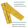 thumbnail image 4 of Cooling Compression Arm Sleeves Gold Texture Glitter Sun Protection Sport Arm Sleeves For Men Women Baseball Basketball Running, 4 of 6