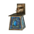 thumbnail image 3 of Meyda Tiffany 50524 Mackintosh Bungalow 7" Wide 1 Light Wall Sconce - Copper, 3 of 5