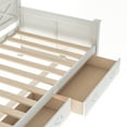 thumbnail image 6 of MODERNLUXE Wood Twin Size Daybed with 2 Drawers, White, 6 of 14