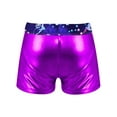 thumbnail image 5 of iiniim Kids Girls Gymnastics Outfits Athletic Tank Top Leotard and Shorts Tracksuit Set Ballet Dance Costumes Purple 12, 5 of 7