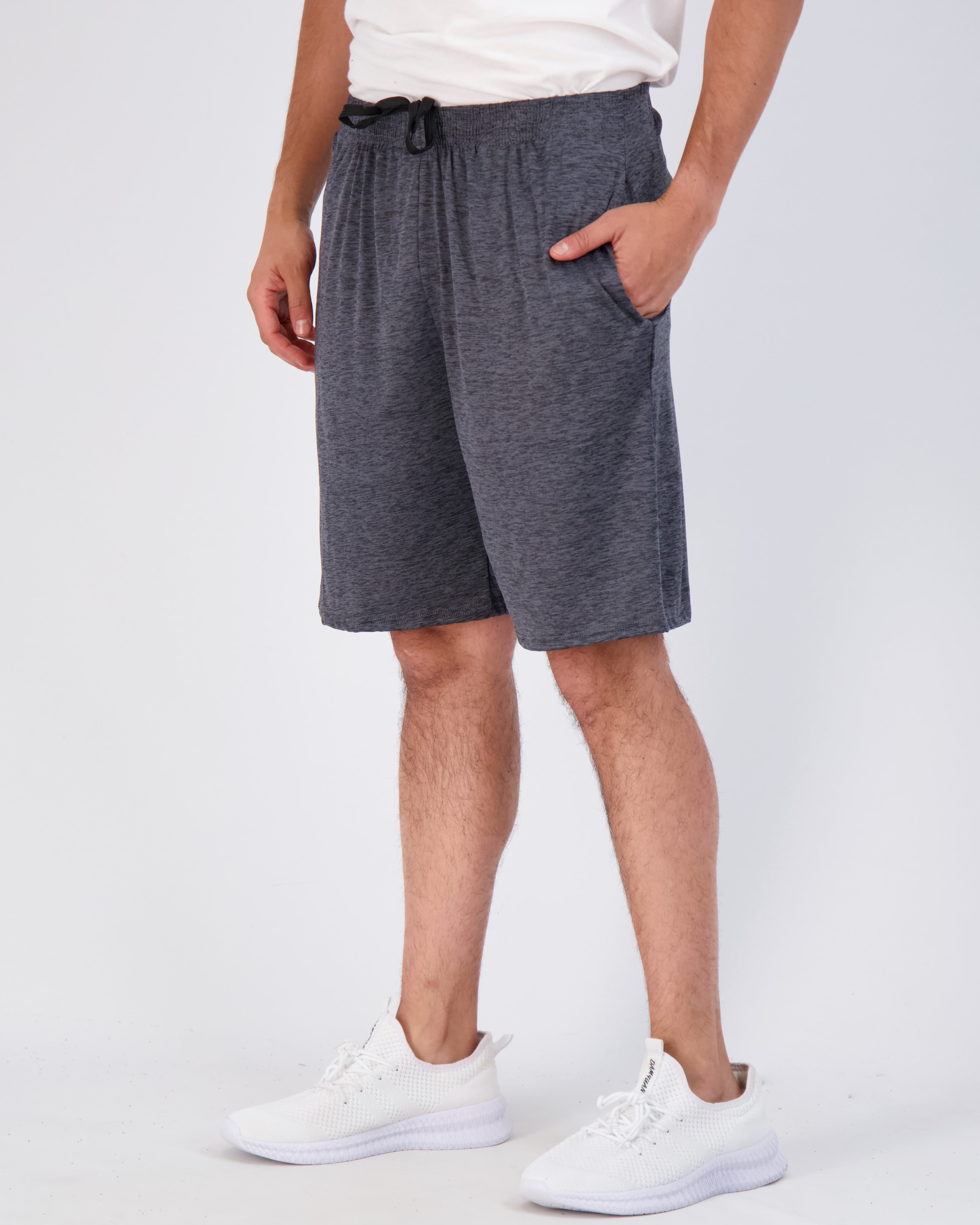 Men’s Prince Panel Shorts in Charcoal 