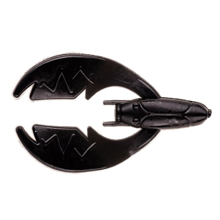BAITFUEL Tiny PACA Chunk Creature Bait Infused with Supercharged X55 Formula Gel 2-Inch Black