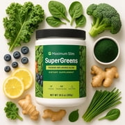 Maximum Slim Fat Burning Premium Supergreens Superfood