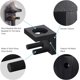 thumbnail image 2 of Soporte para bate de béisbol para montaje en pared, soporte para bate de béisbol de madera maciza, montaje en pared para proteger tornillos ocultos, negro, 2 of 5