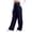 Navy, variant on Gtoiithly Women's Straight Leg Low rise Sweat Pants Wide Leg Sweatpants Drawstring Elastic Low Waist Pants with Pockets Sky Blue S