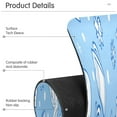 thumbnail image 4 of Winter Series Pattern Single Compact Faucet Drying Pad 14.7x5.4in Absorbent Mat for Small Sinks, Vanity Countertops, 4 of 10