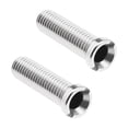 thumbnail image 1 of 2pcs Kitchen Sink Strainer Screw 304 Stainless Steel Strainer Waste Threaded Screw Connector M12 × 45mm Sink Bolt Screw for Wash Basin Strainer Stopper, 1 of 5