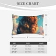 thumbnail image 3 of Fotbe Colorful Cloud Shepherd Dog Pillow Cases - Envelope Closure - Luxury, Extra Soft, Cooling Pillow Covers - Wrinkle, Fade, Stain Resistant-14"x20", 3 of 8