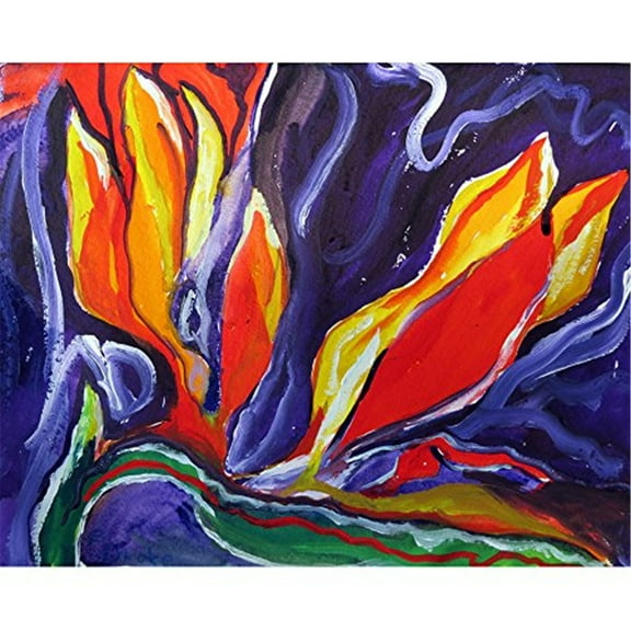 Betsy Drake PM545 Purple Paradise Place Mat - Set of 4