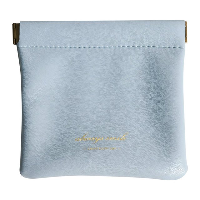 Storage Bag Multifunctional Waterproof Portable Faux Leather Small Female Cosmetic Bag for Daily Use
