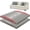 Larger| 22x22 2P, variant on Couch Cushion Support for Loveseat Sofa High Density Foam 44"x20" Inches Sofa Couch Supports for Sagging Cushions Light Grey 1PC with Anti Slip Mesh Fabric