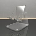 thumbnail image 6 of Display Shelves Transparent Phone Holder Phone Stand for Desk Office 10.5x8.5cm, 6 of 6