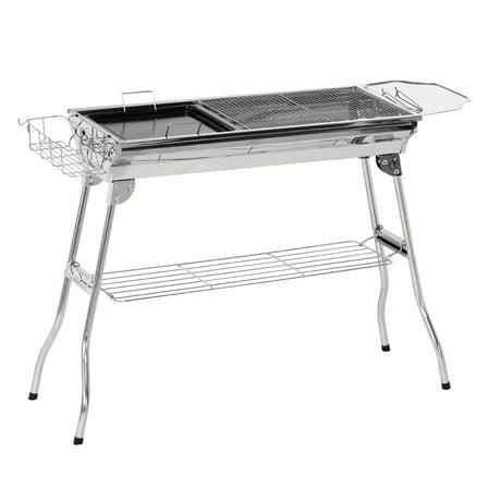 Charcoal Grill - Portable Folding BBQ Hibachi for Outdoor Cooking