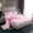 Hot Pink, variant on Castle Fairy Boys Girls Cute Ribbon Bow Twin Sheet Sets,Pink White Checkered Bedding